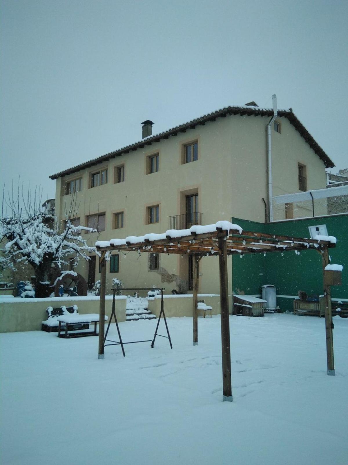 Albergue Casa De L'Aigua Beceite Bagian luar foto